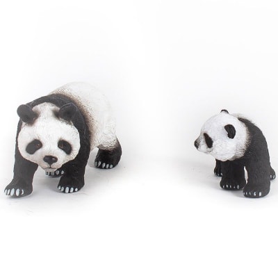Osos panda mamá y bebé1