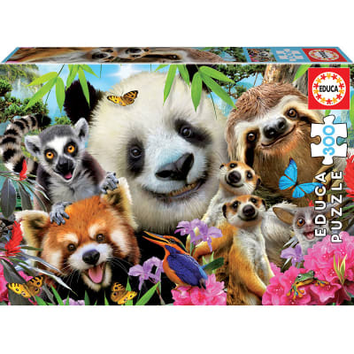 Puzle 300pz Ojos negros friends selfie 40X28cm