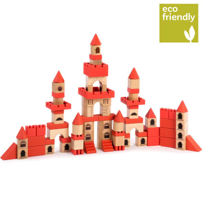 Bloques construcción castillo, Eco Friendly1
