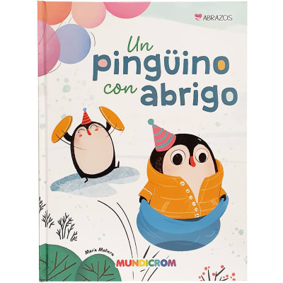 Abrazos - Un pingüino con abrigo