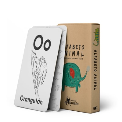 Cartas Alfabeto animal