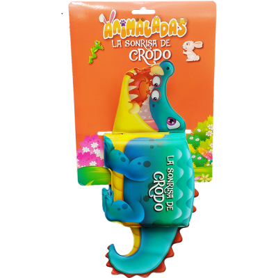 Animaladas - La sonrisa de Crodo, libro plástico1