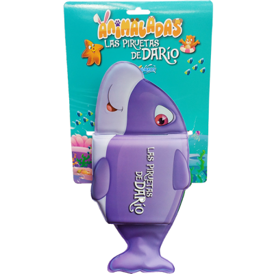 Animaladas - Las piruetas de Darío, libro plástico1