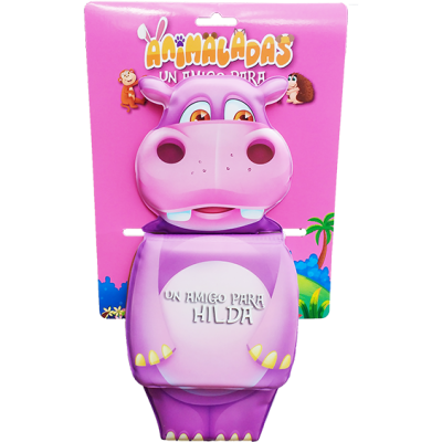 Animaladas - Un amigo para Hilda, libro plástico1