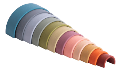 Arcoíris Colores Nature, 12 pz Dëna1