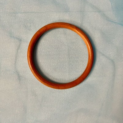 Aro de madera natural 12cm Ø - Producto de vitrina