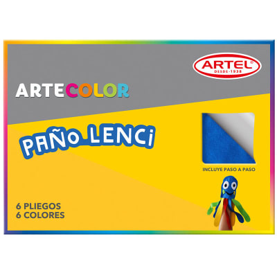 Artel Artecolor - Estuche paño lenci 6 colores 20x30cm1