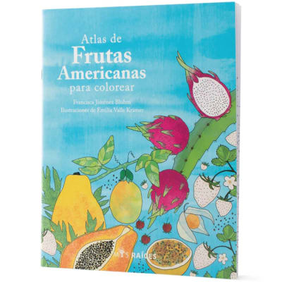 Atlas de frutas americanas para colorear1