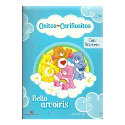 Ositos cariñositos - Bello arcoíris, con stickers