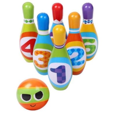 Bowling infantil con números Soft2
