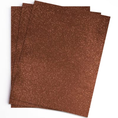 Goma eva glitter 56x43 cm café 10 unidades1