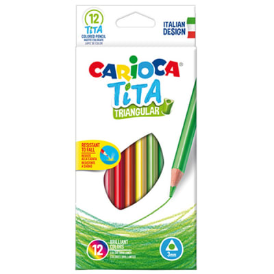 Lápices Tita triangular 12 colores1
