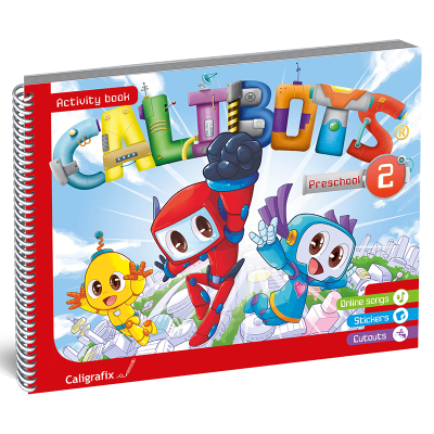 Calibots 2 activity book preschool
