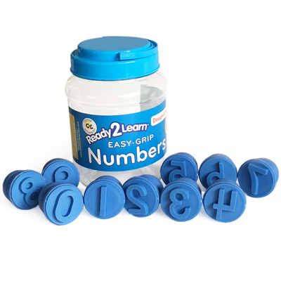 Balde 10 sellos de números 0 al 91