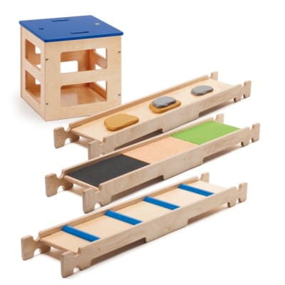 Gran circuito de equilibrio madera