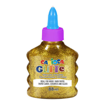 Cola glitter spark 88ml dorado1