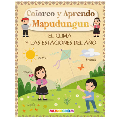 Coloreo y aprendo Mapudungun - El clima y las estaciones del año1