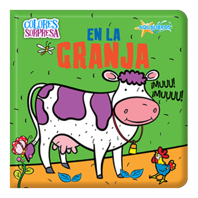 Aqualibros colores sorpresa - En la granja1