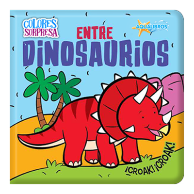 Aqualibros colores sorpresa - Entre dinosaurios1
