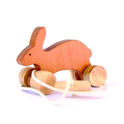 Conejo de arrastre, serie madera nativa1