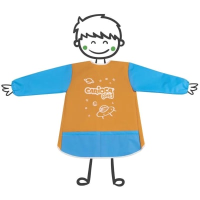 Delantal protector de manchas para niños de 2 a 4 años1