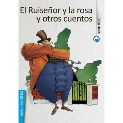 Delfín de color (azul) - El Ruiseñor y la rosa y otros cuentos1