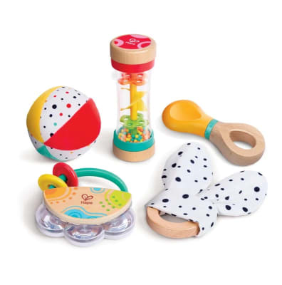 Set Sonajeros 5 en 1 para Bebés – Hape1