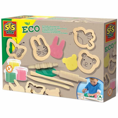 Plastilina eco con herramientas de madera1