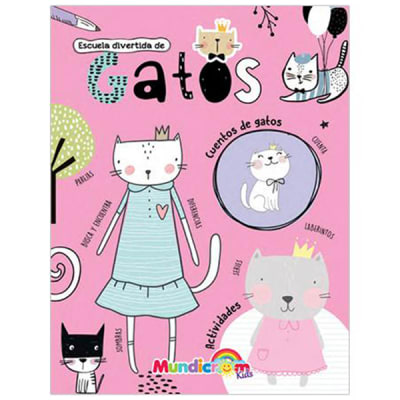 Escuela divertida de gatos