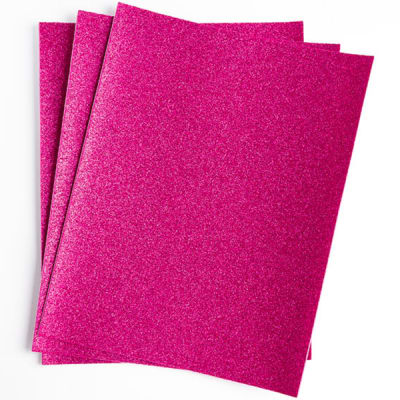 Goma eva glitter 56x43 cm fucsia 10 unidades1