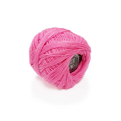 Hilo de bordar perle 10grs rosado n°81