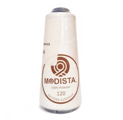 Hilo de coser 2000 yardas color blanco