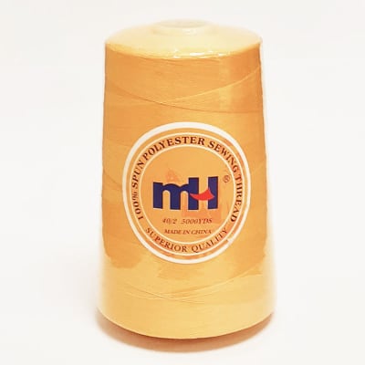 Hilo de coser 40/2, 5000 yardas color amarillo A518