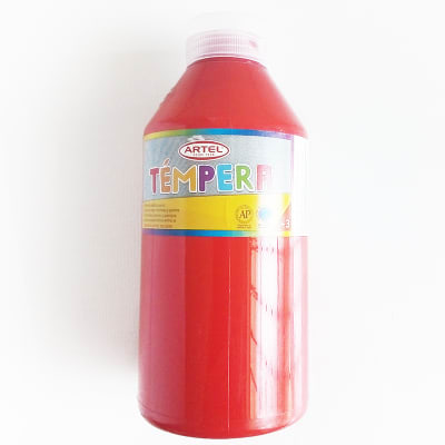 Artel Témpera 500ml bermellón n°881