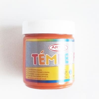 Artel Témpera 100ml naranja n°771