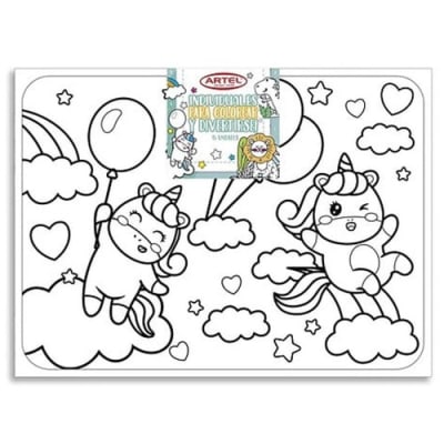 Artel Individuales para colorear y divertirse1
