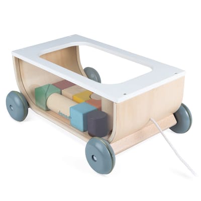 Carrito de arrastre con bloques Sweet Cocoon1