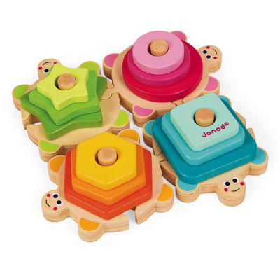 Tortugas apilables I Wood1