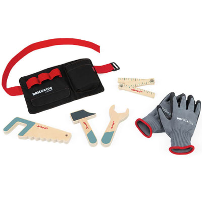 Cinturón de herramientas y guantes1