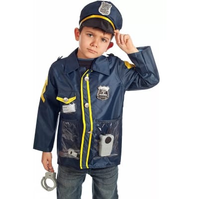 Disfraz de policía con accesorios1