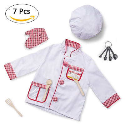 Disfraz de chef con accesorios