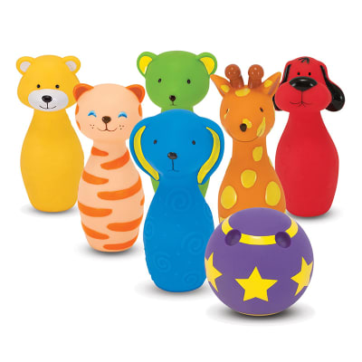 Bowling de animales 7pz1