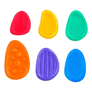 Figuras Texturadas Antiestrés, 6 pz1