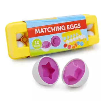 Juego Encaje Huevos Montessori