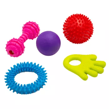 Set sensorial 5 pz goma1