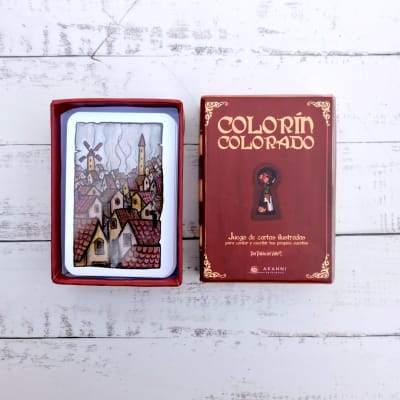 Juego de cartas ilustradas Colorín Colorado1