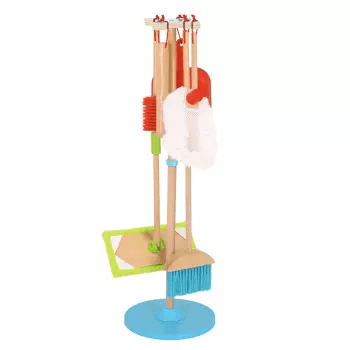 Set de Aseo en Madera, 6 pz