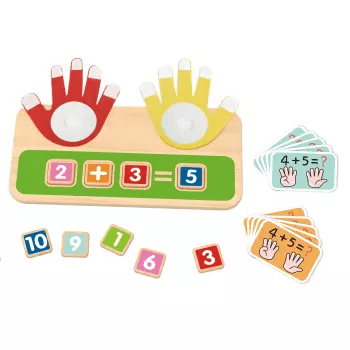 Juego de Conteo y Encaje Los Números