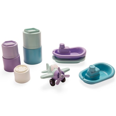 Juguete sustentable Juego de baño 9pz Thorbjorn1