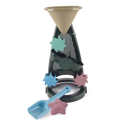 Juguete sustentable Molino de agua y arena con accesorios Blue Marine Toys1